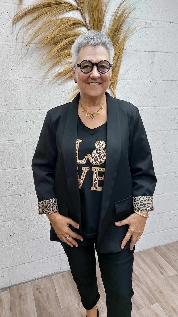 Blazer Monica (NOIR)