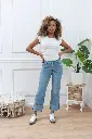Wide leg rebord