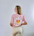 T-shirt Good vibes marguerite