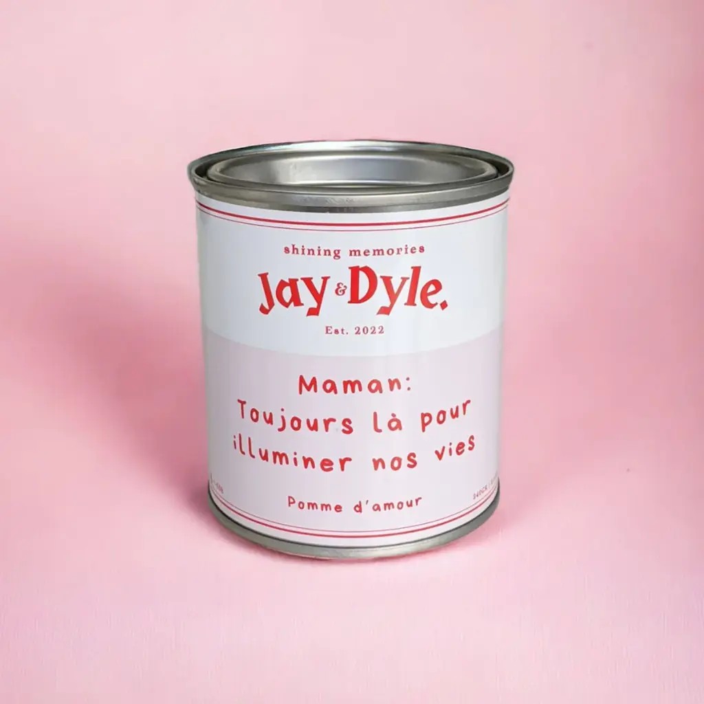 Bougie Jay&Dyle - Maman