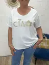 T-shirt Ciao (Doré)
