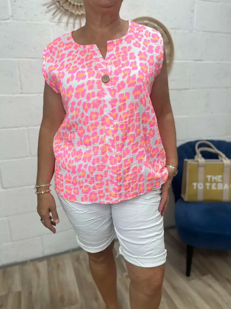 Débardeur gaze de coton Ursule