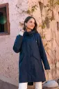 Parka Laura bleu marine