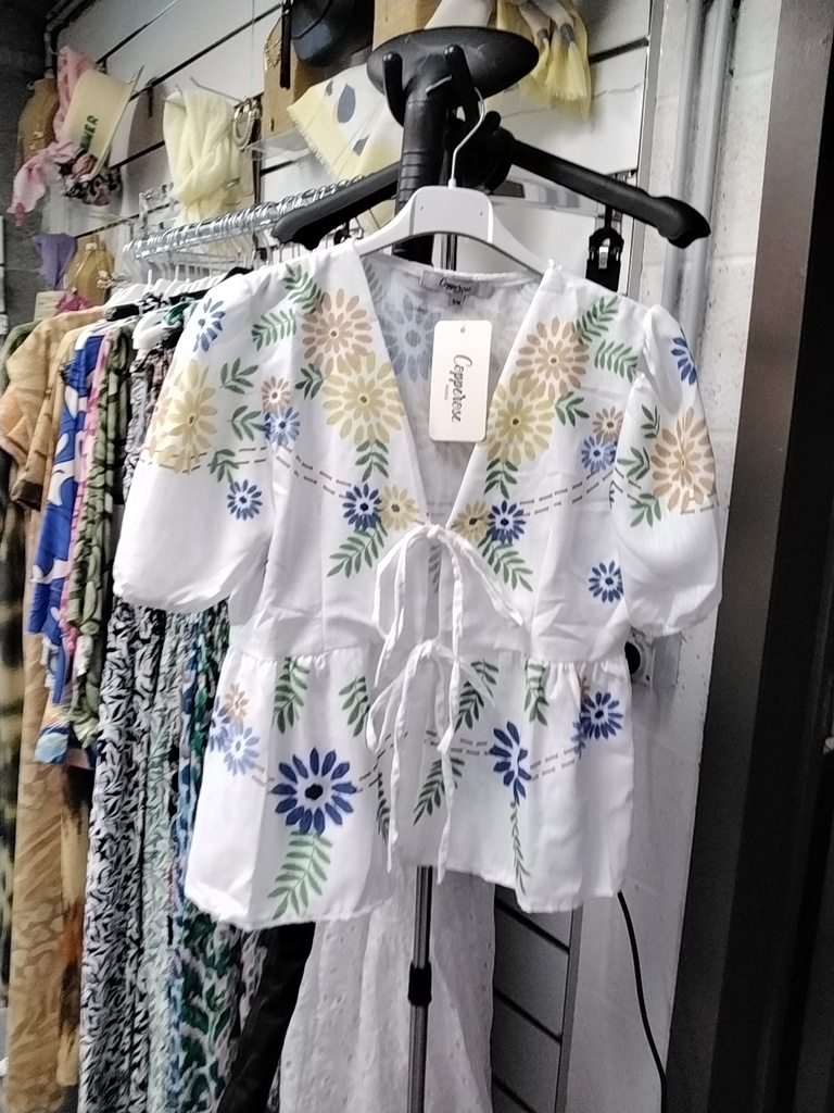 Blouse brodée Ulysse