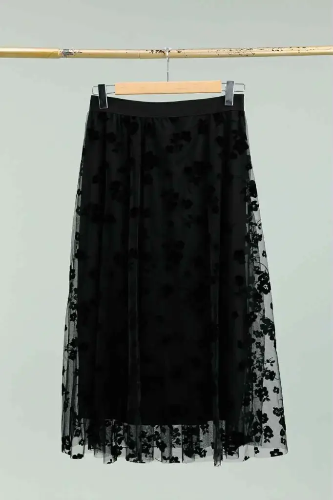 Jupe tulle Martine - Noire