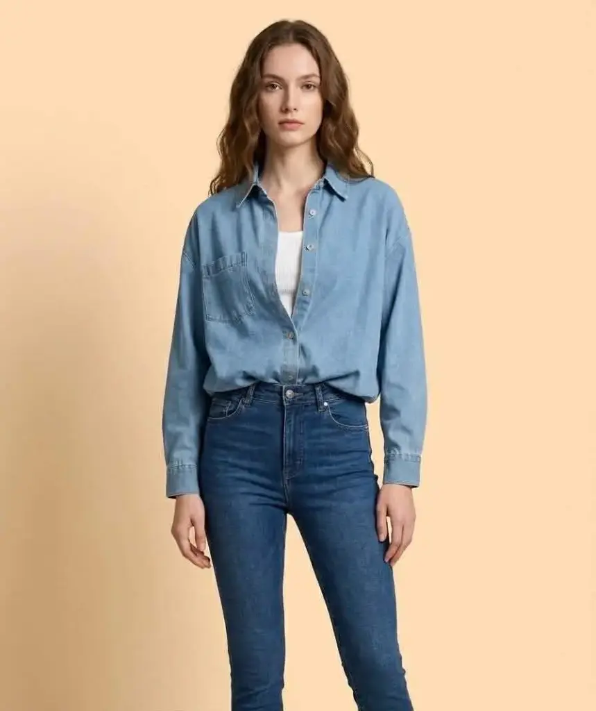 Chemise en jeans Ginette