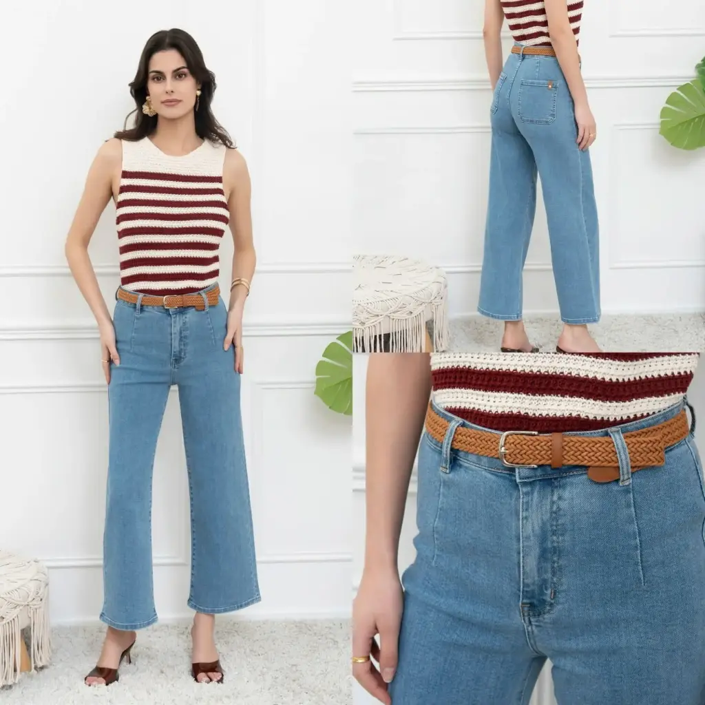 Jeans Nathalie avec ceinture (36)