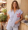 Chemise Lignée Love