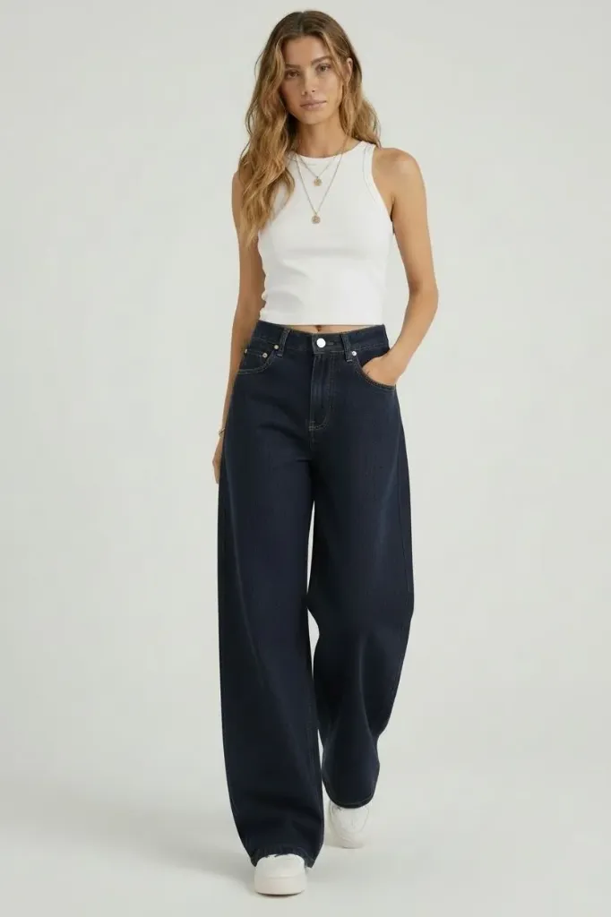 Jeans ballon - brut (36)