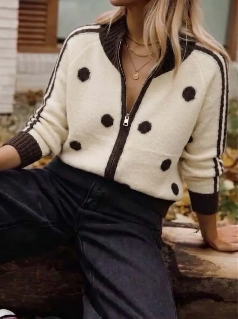 Gilet Pois
