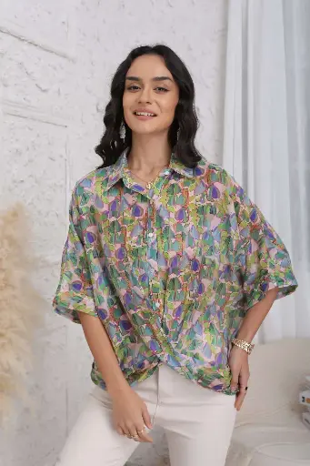 Blouse Josette rose