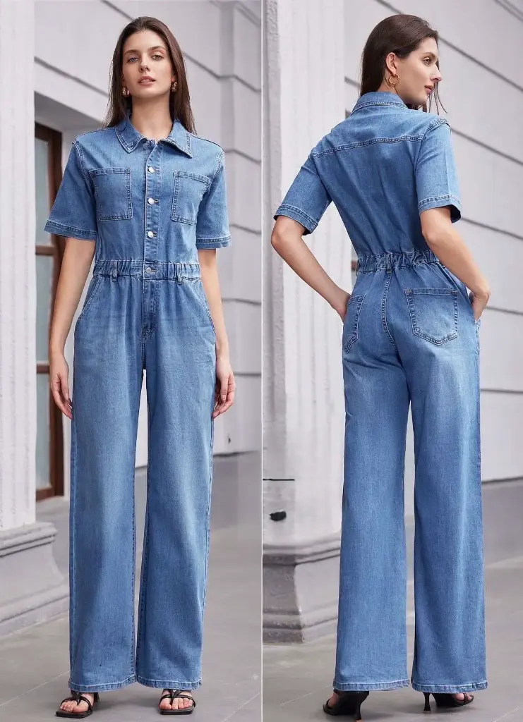 Combinaison wide leg