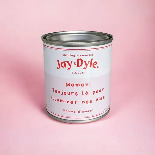 Bougie Jay&Dyle - Maman