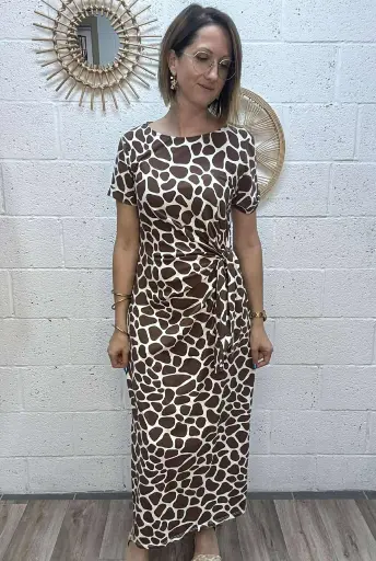 Robe T-Shirt Girafe