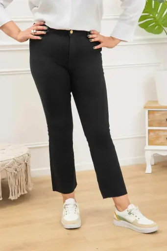 Jeans flare pulpeuses