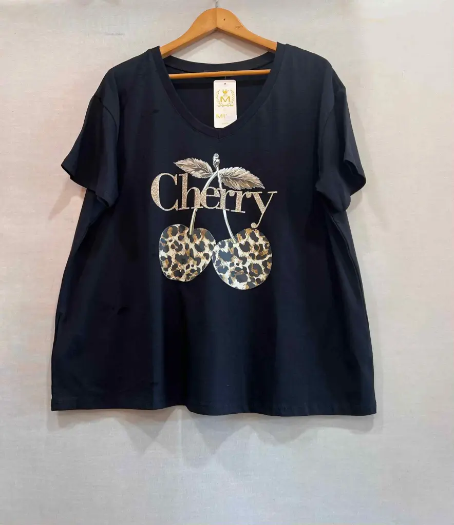 T-shirt Cherry léo