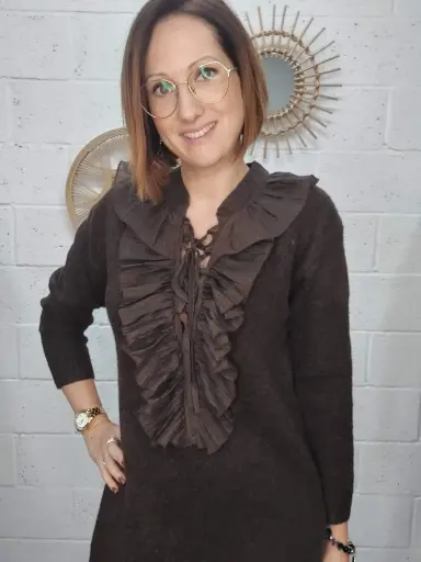 Robe en maille Louison