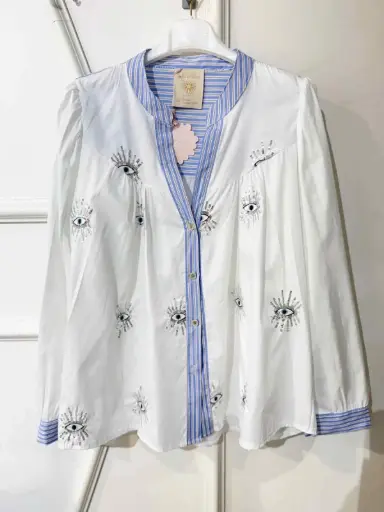 Chemise Oeil Sequins