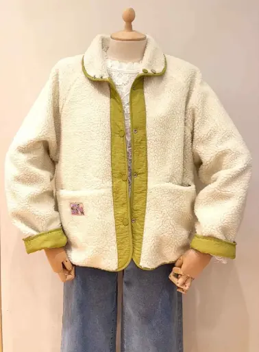 Veste réversible Lisa - olive