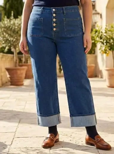 Pantalon wide leg Carole