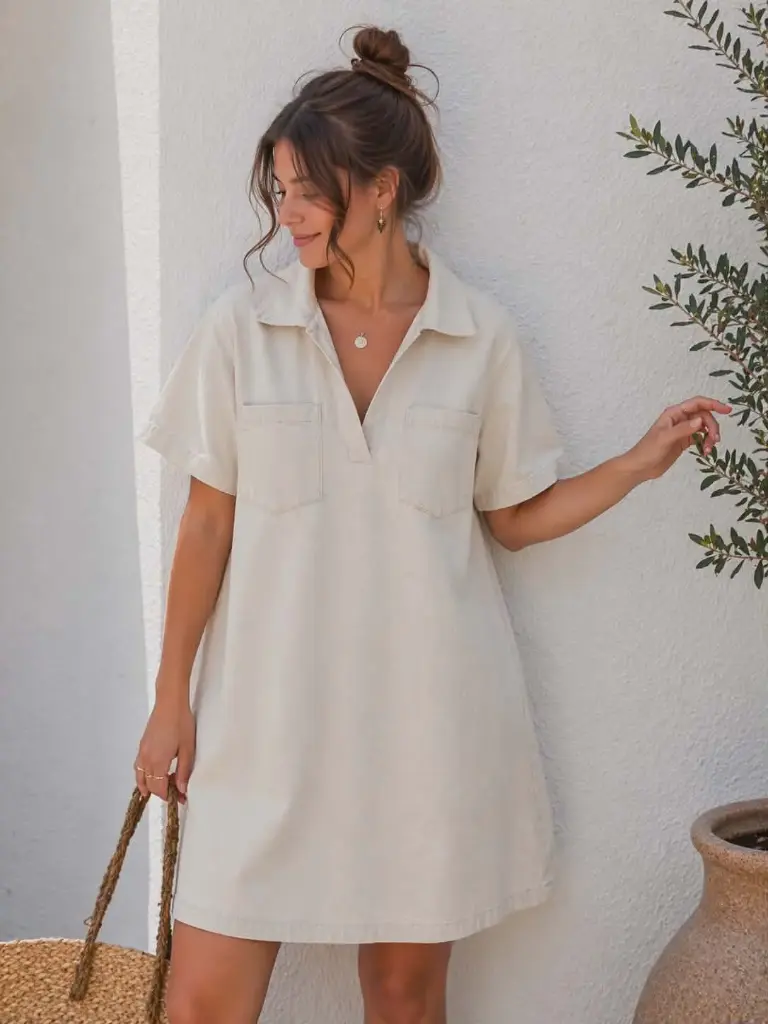 Robe Linette - Beige